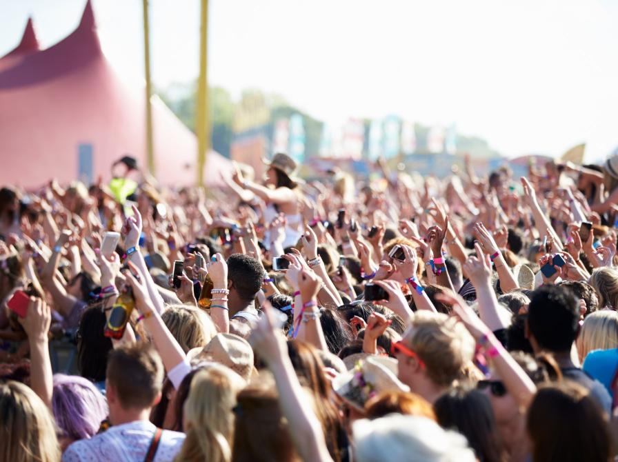 Publikum til festival